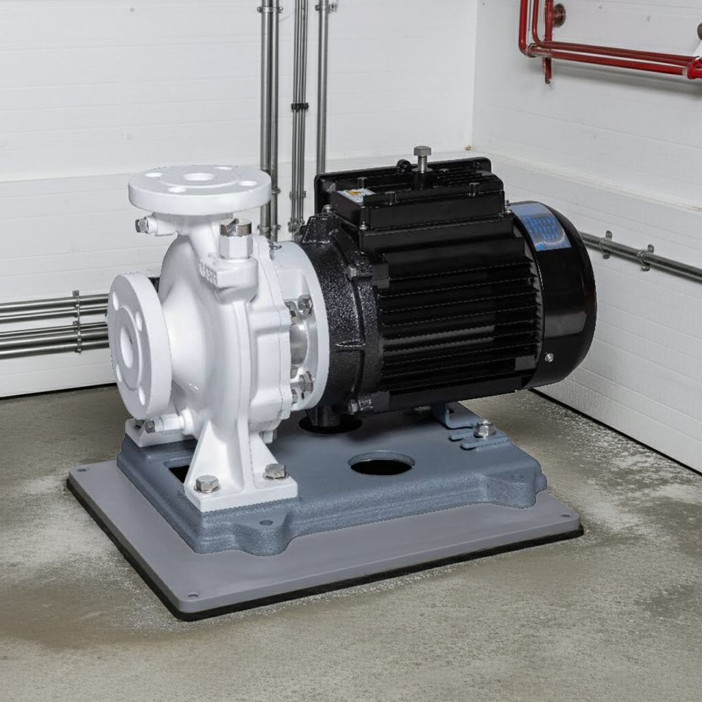 40×32FSGDNV52.2 インバータ内蔵ＰＭモータ搭載高効率可変速ﾅｲﾛﾝｺｰﾃｨﾝｸﾞ片吸込渦巻ポンプ