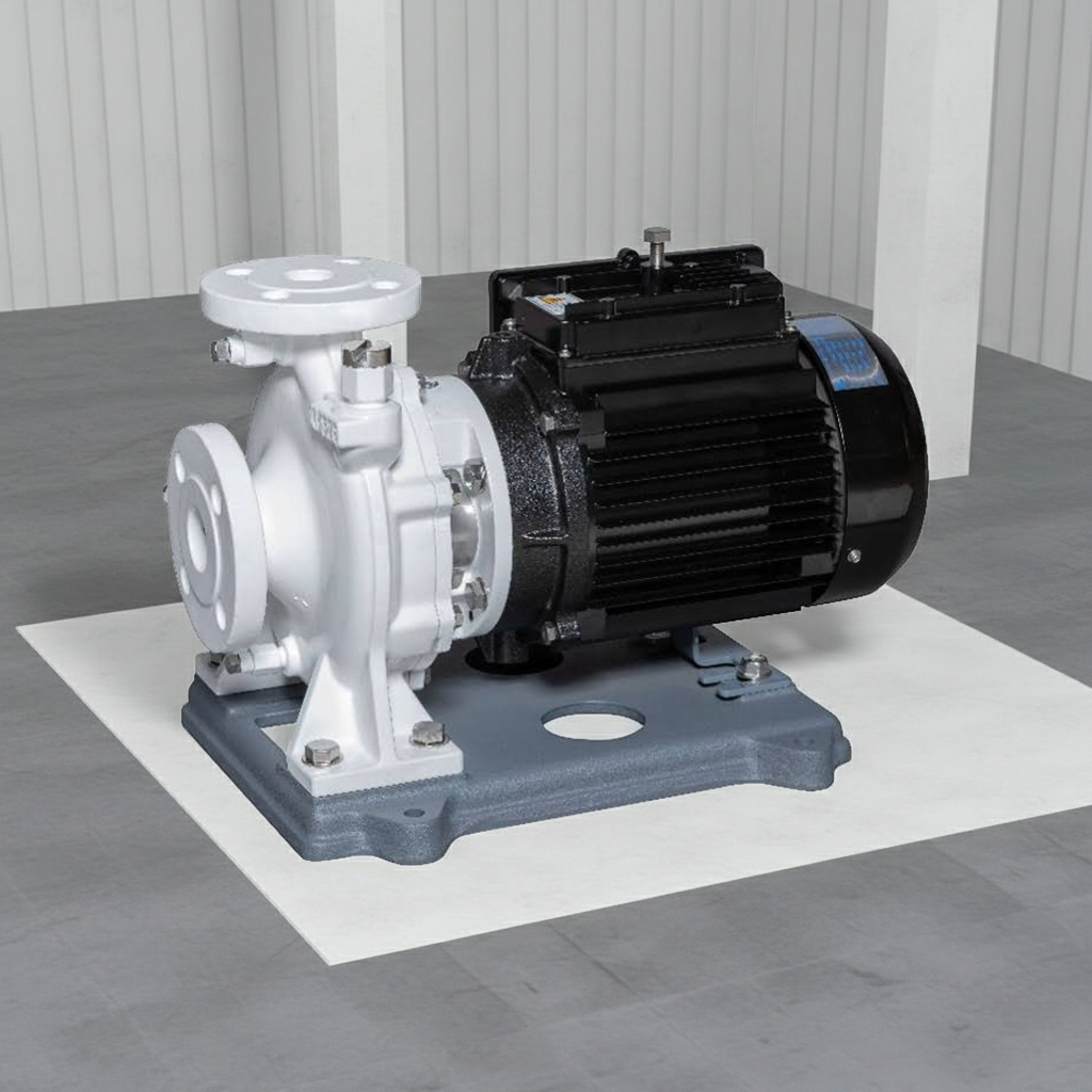 40×32FSGDNV53.7 インバータ内蔵ＰＭモータ搭載高効率可変速 ﾅｲﾛﾝｺｰﾃｨﾝｸﾞ片吸込渦巻ポンプ