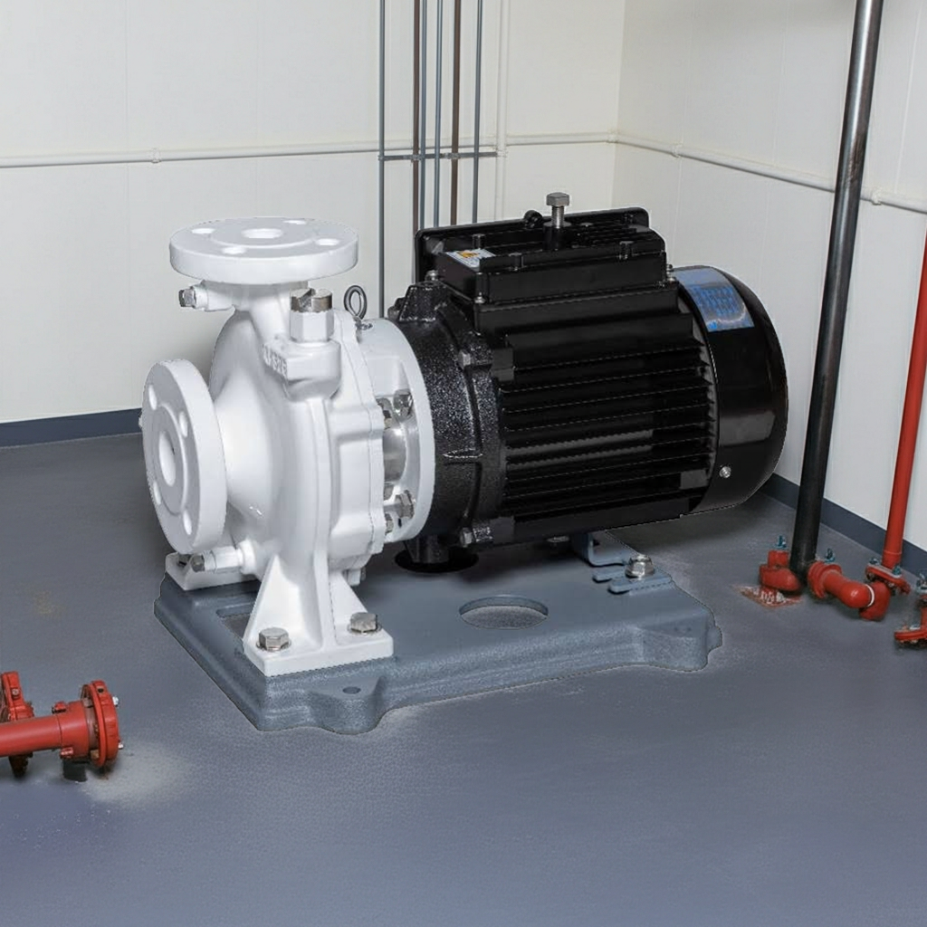 50×40FSEDNV5.75インバータ内蔵ＰＭモータ搭載高効率可変速 ﾅｲﾛﾝｺｰﾃｨﾝｸﾞ片吸込渦巻ポンプ