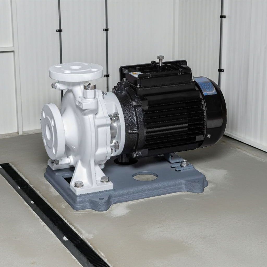 50×40FSFDNV51.5 インバータ内蔵ＰＭモータ搭載高効率可変速ﾅｲﾛﾝｺｰﾃｨﾝｸﾞ片吸込渦巻ポンプ