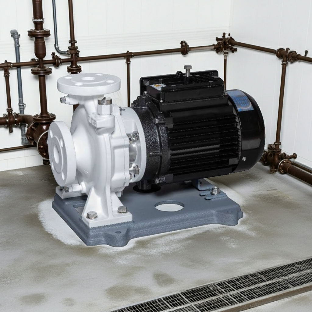 50×40FSGDNV52.2 インバータ内蔵ＰＭモータ搭載高効率可変速ﾅｲﾛﾝｺｰﾃｨﾝｸﾞ片吸込渦巻ポンプ