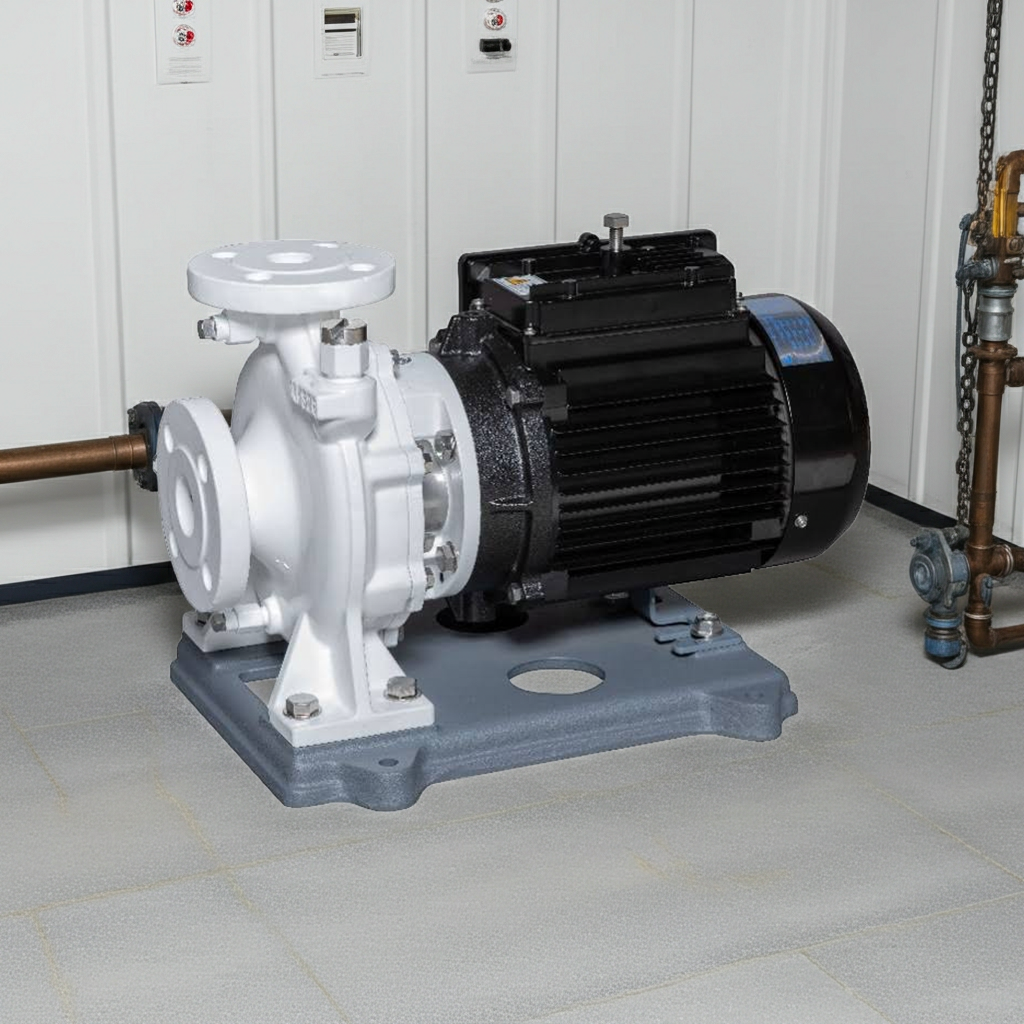 65×50FSFDNV52.2 インバータ内蔵ＰＭモータ搭載高効率可変速ﾅｲﾛﾝｺｰﾃｨﾝｸﾞ片吸込渦巻ポンプ