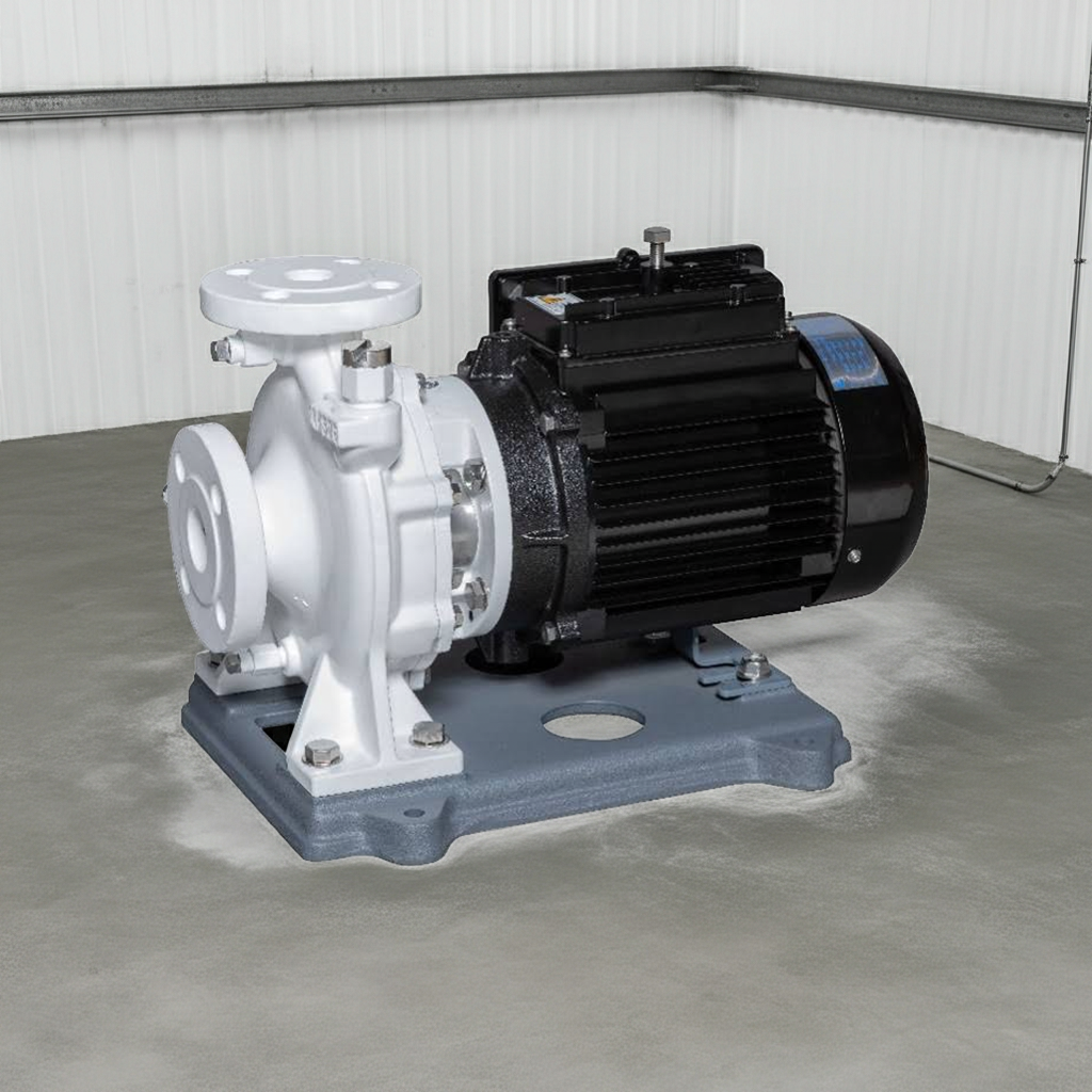 80×65FSFDNV53.7 インバータ内蔵ＰＭモータ搭載高効率可変速ﾅｲﾛﾝｺｰﾃｨﾝｸﾞ片吸込渦巻ポンプ