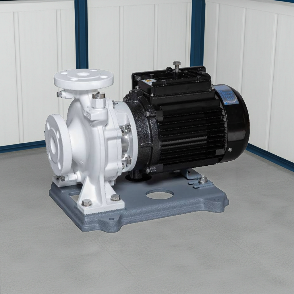 80×65FSGDNV57.5 インバータ内蔵ＰＭモータ搭載高効率可変速ﾅｲﾛﾝｺｰﾃｨﾝｸﾞ片吸込渦巻ポンプ