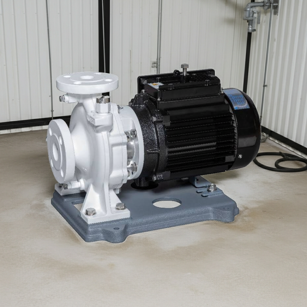 32×32FSFDNV6.75 インバータ内蔵ＰＭモータ搭載高効率可変速ﾅｲﾛﾝｺｰﾃｨﾝｸﾞ片吸込渦巻ポンプ