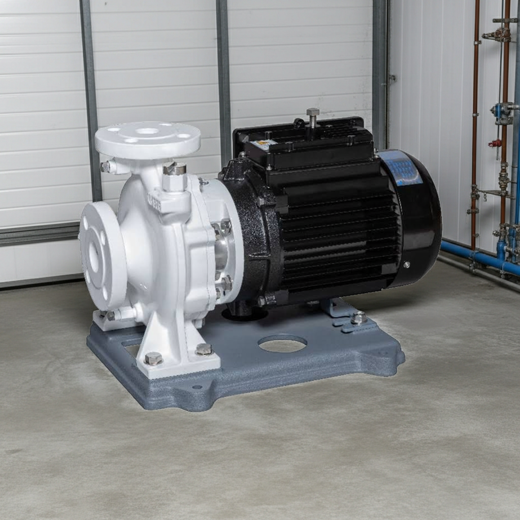 32×32FSFDNV61.5 インバータ内蔵ＰＭモータ搭載高効率可変速ﾅｲﾛﾝｺｰﾃｨﾝｸﾞ片吸込渦巻ポンプ