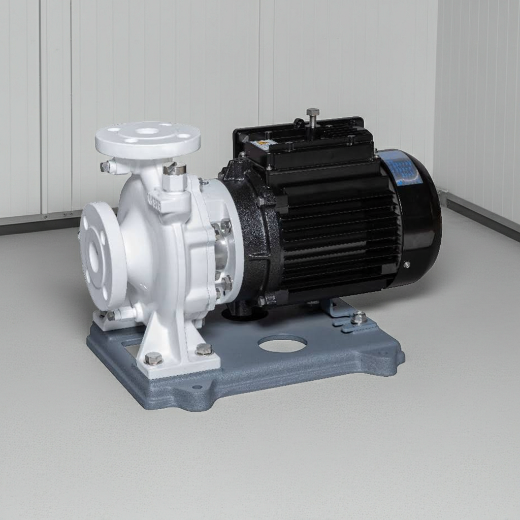 40×32FSEDNV6.75 インバータ内蔵ＰＭモータ搭載高効率可変速ﾅｲﾛﾝｺｰﾃｨﾝｸﾞ片吸込渦巻ポンプ