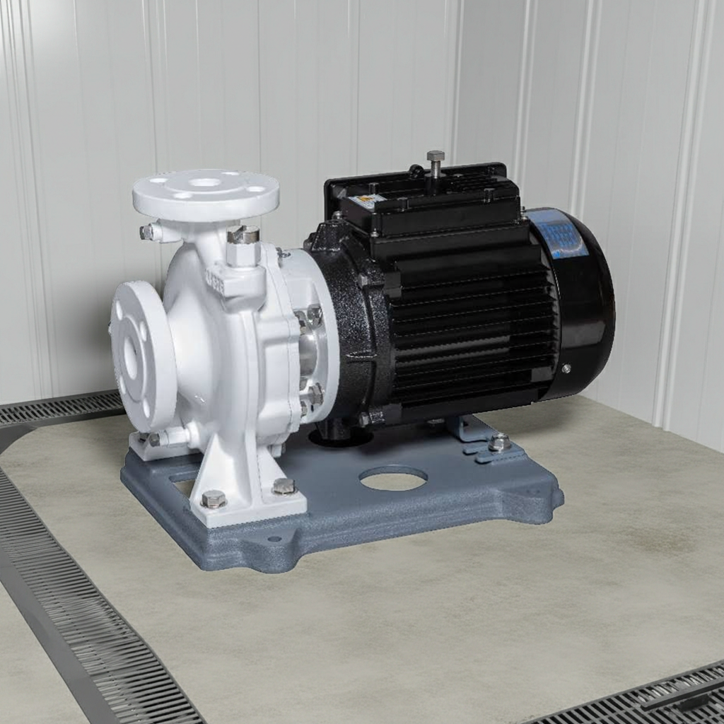 50×40FSEDNV6.75 インバータ内蔵ＰＭモータ搭載高効率可変速ﾅｲﾛﾝｺｰﾃｨﾝｸﾞ片吸込渦巻ポンプ