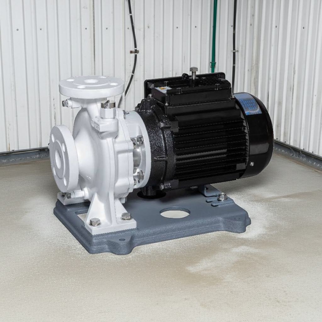 50×40FSFEDNV61.5インバータ内蔵ＰＭモータ搭載高効率可変速ﾅｲﾛﾝｺｰﾃｨﾝｸﾞ片吸込渦巻ポンプ