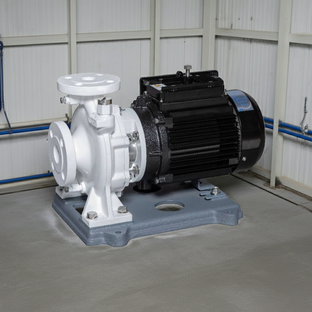 50×40FSGDNV63.7 インバータ内蔵ＰＭモータ搭載高効率可変速ﾅｲﾛﾝｺｰﾃｨﾝｸﾞ製片吸込渦巻ポンプ