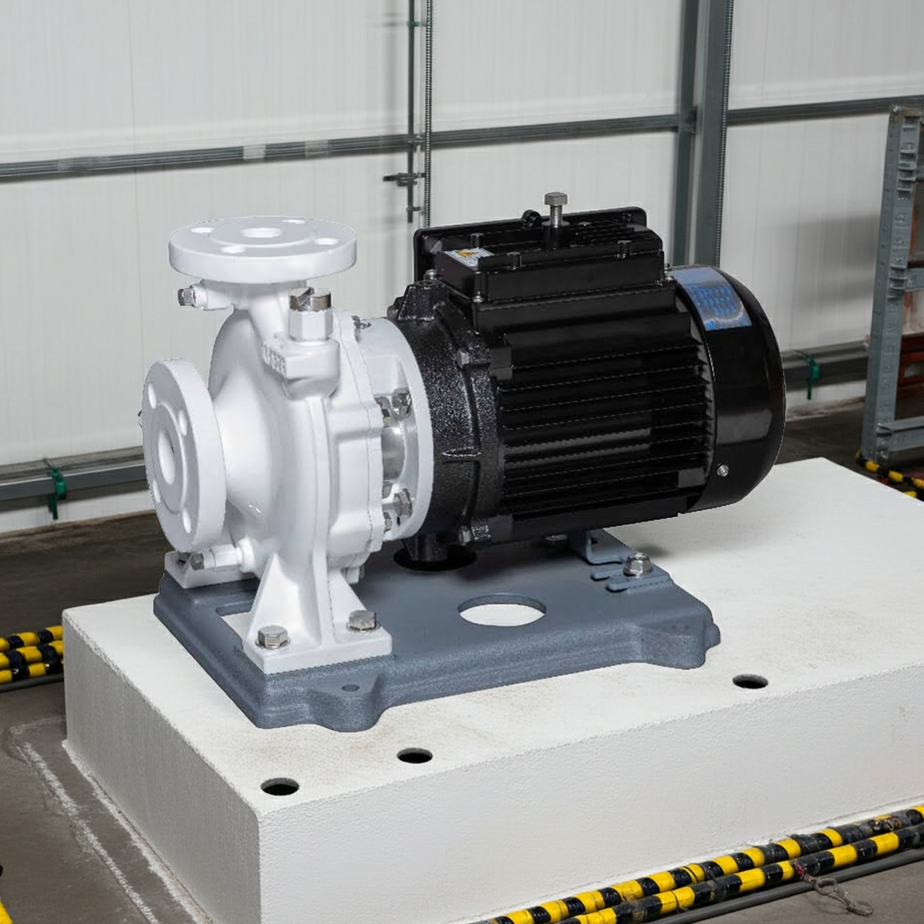 65×50FSEDNV61.5 インバータ内蔵ＰＭモータ搭載高効率可変速ﾅｲﾛﾝｺｰﾃｨﾝｸﾞ製片吸込渦巻ポンプ