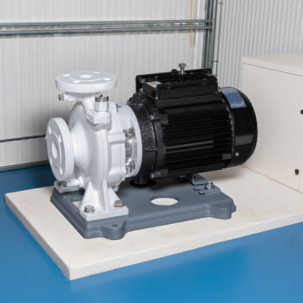 65×50FSFDNV63.7 インバータ内蔵ＰＭモータ搭載高効率可変速ﾅｲﾛﾝｺｰﾃｨﾝｸﾞ製片吸込渦巻ポンプ