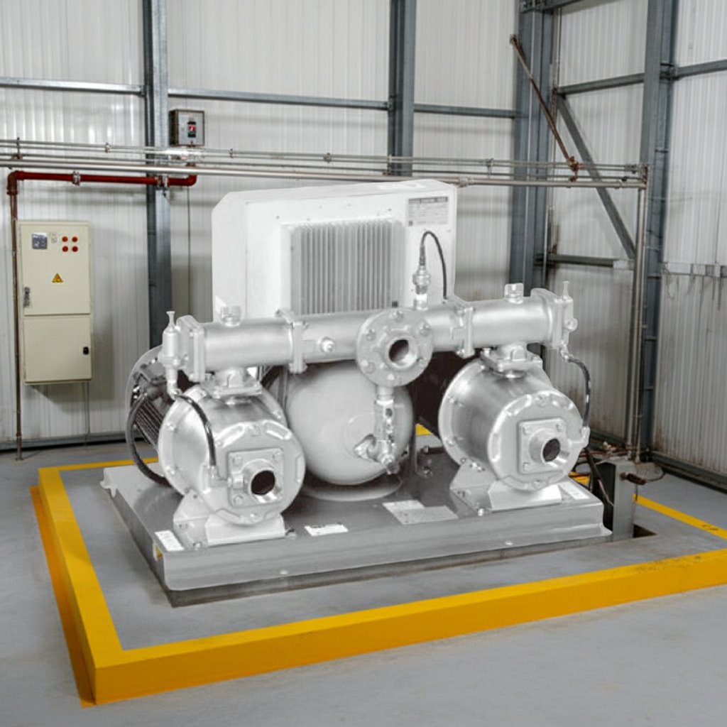 32BIRME6.4S ebara pump pressure reducing 吐出し圧力一定給水ﾕﾆｯﾄ 減圧弁方式 荏原 単独交互運転方式