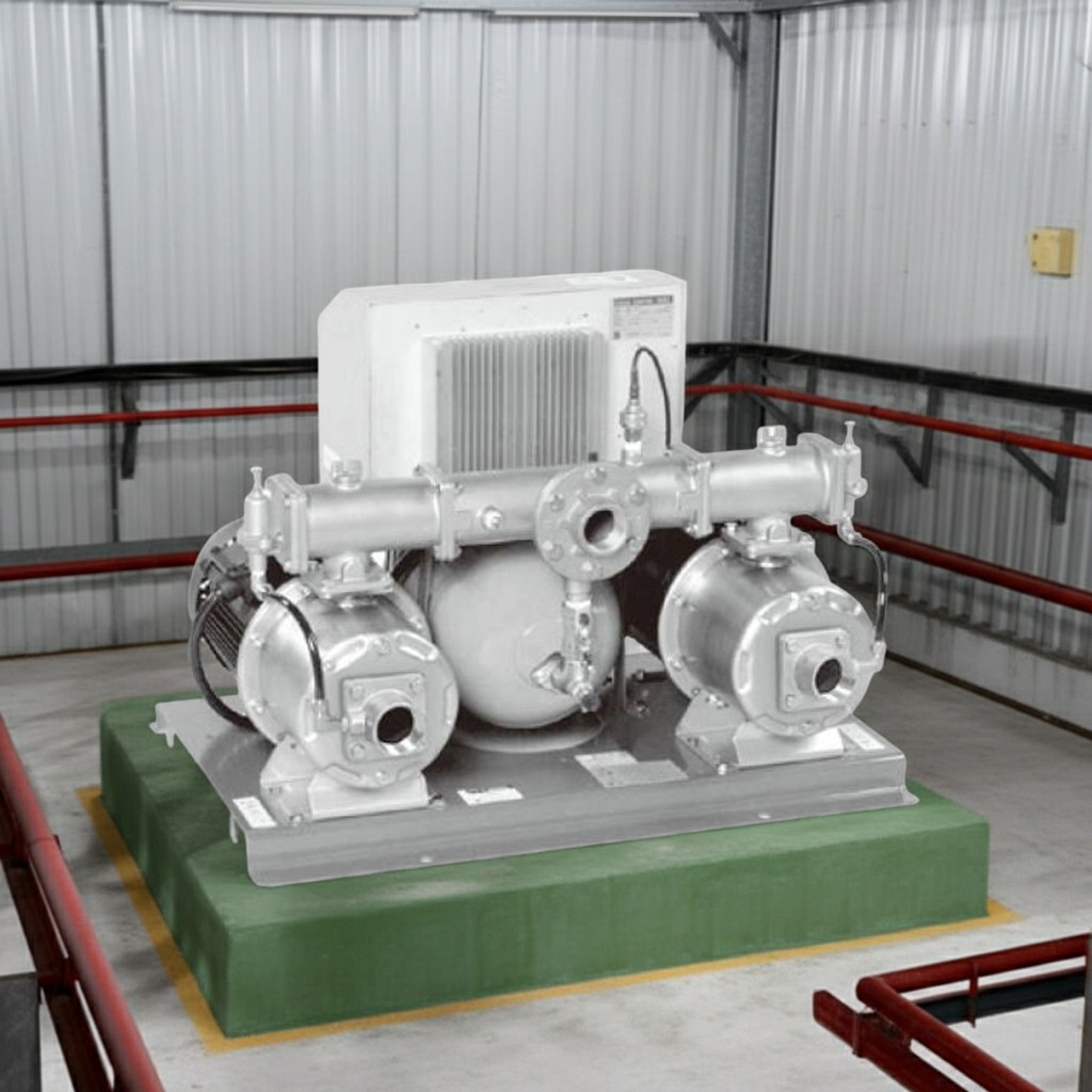 32BIRME6.75 ebara pump pressure reducing 吐出し圧力一定給水ﾕﾆｯﾄ 減圧弁方式 荏原製作所 単独交互運転方式