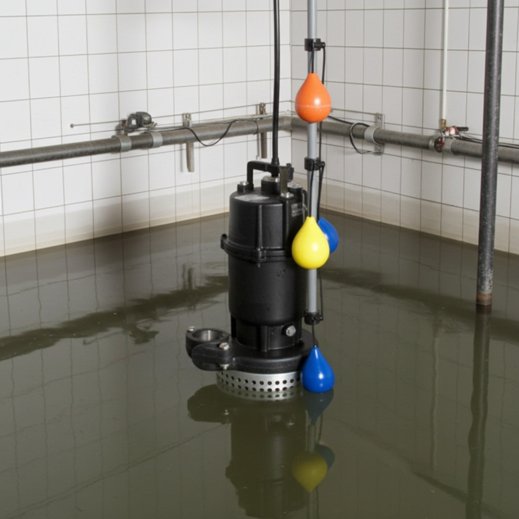 50DSJ6.4A ebara DStype underwater pump for sewage automatic alternating 汚水用水中ポンプ 荏原 自動交互内蔵型