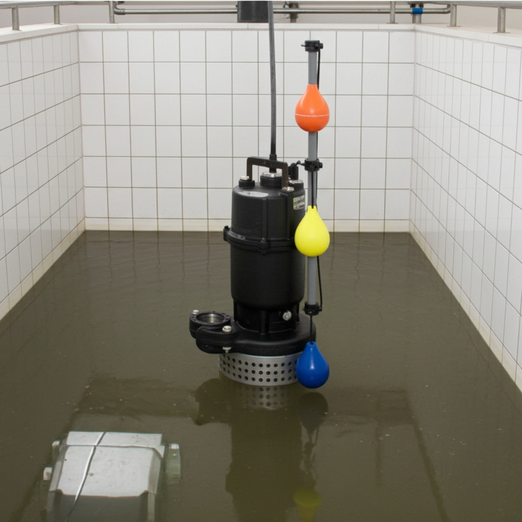 80DSJ62.2 ebara DStype underwater pump for sewage automatic alternating 自動交互内蔵 汚水用水中ポンプ 荏原