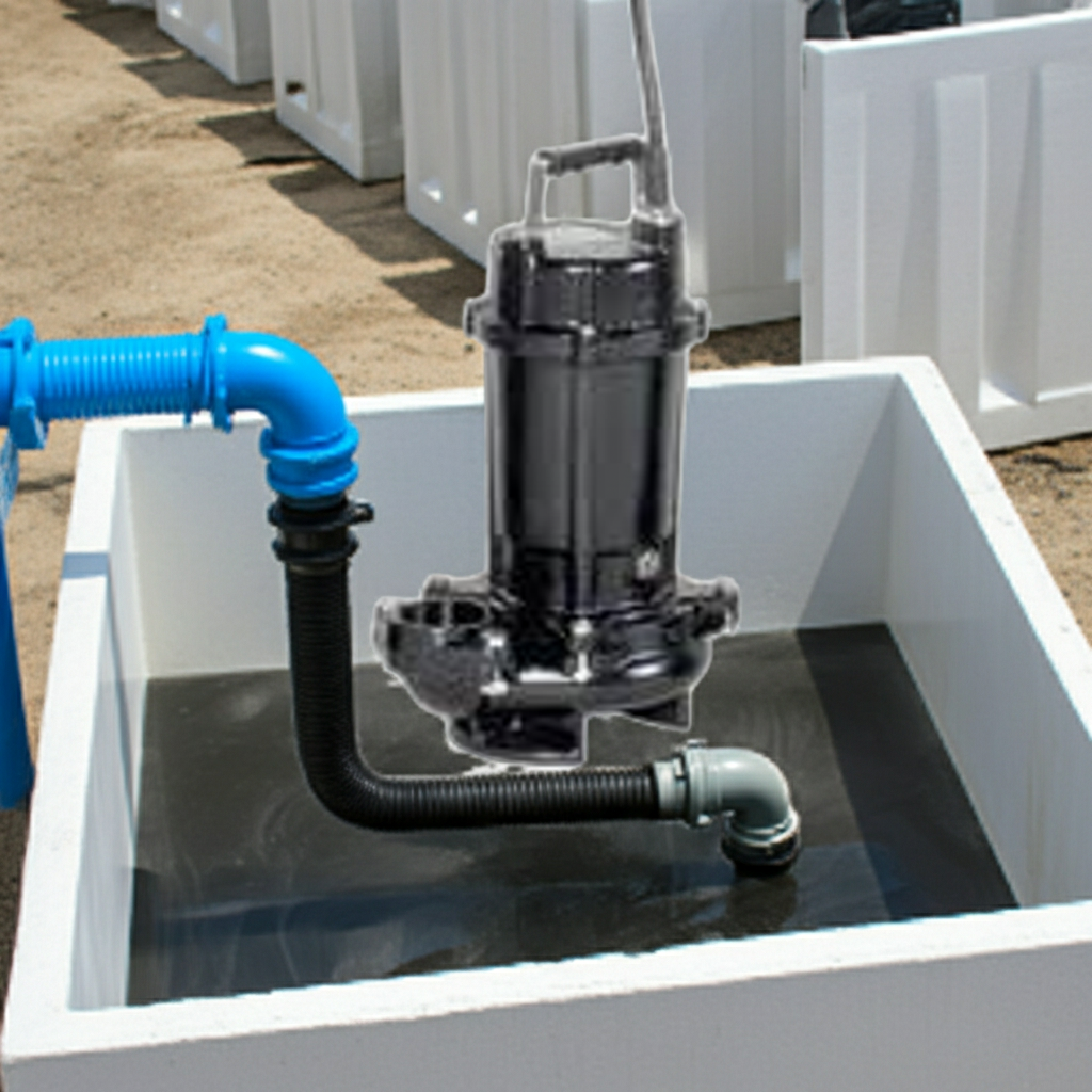 40DVS6.15SB 雑排水用セミボルテックス水中ポンプ