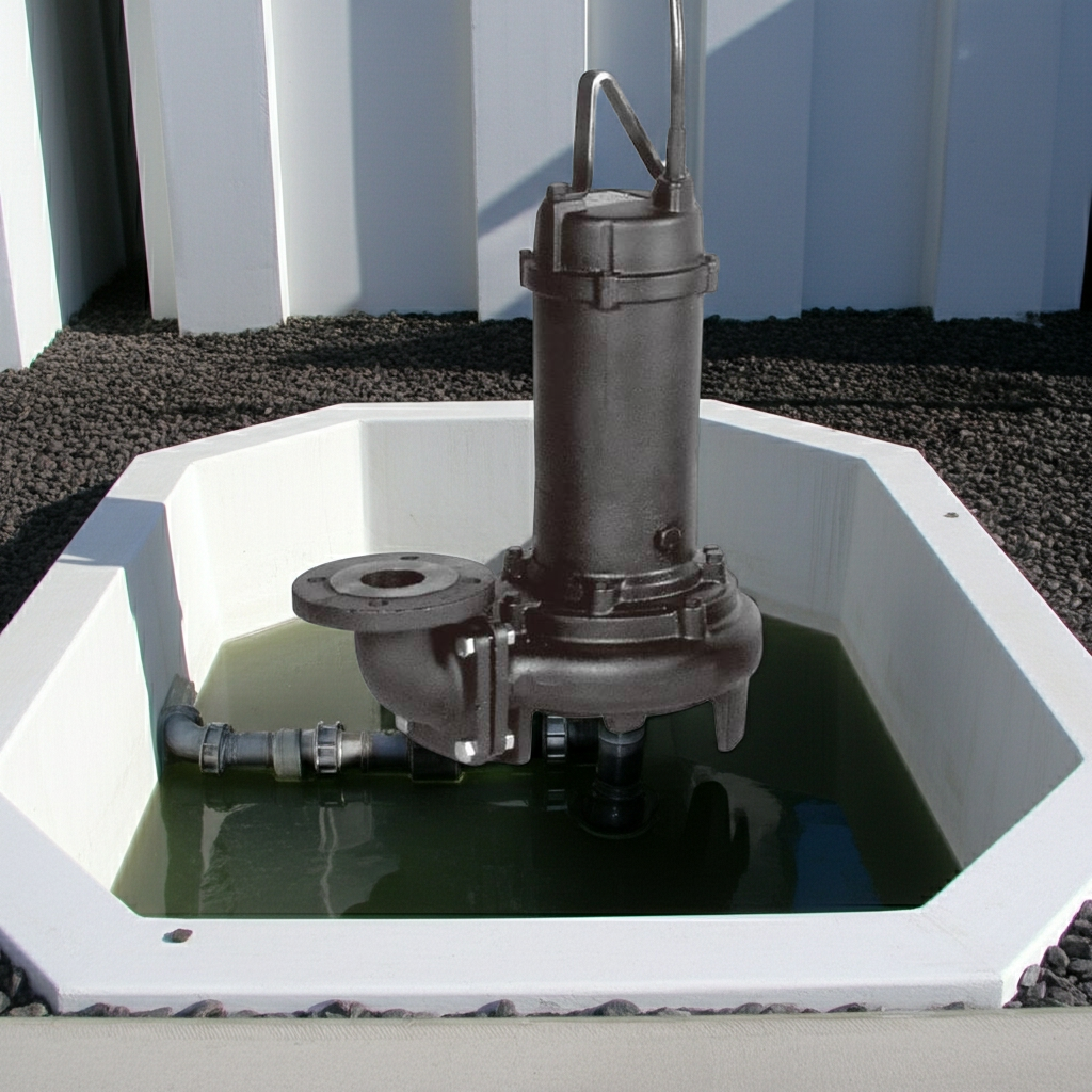 100DLC55.5 DL型汚水・汚物用水中ポンプ 荏原