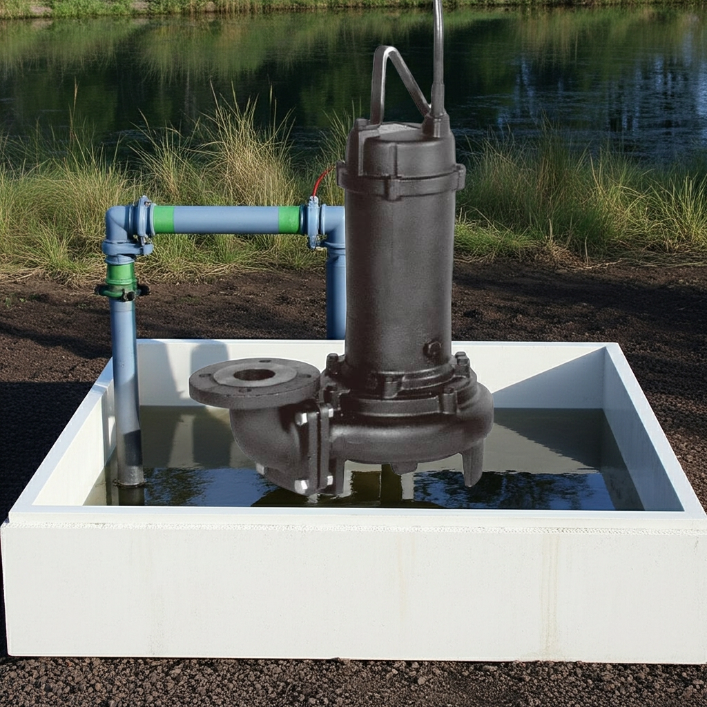 100DLC57.5 DL型汚水・汚物用水中ポンプ 荏原