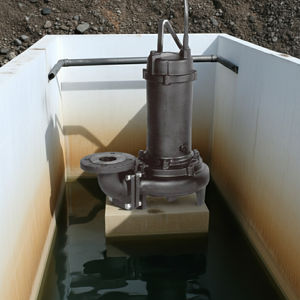 100DL511 DL型汚水・汚物用水中ポンプ 荏原