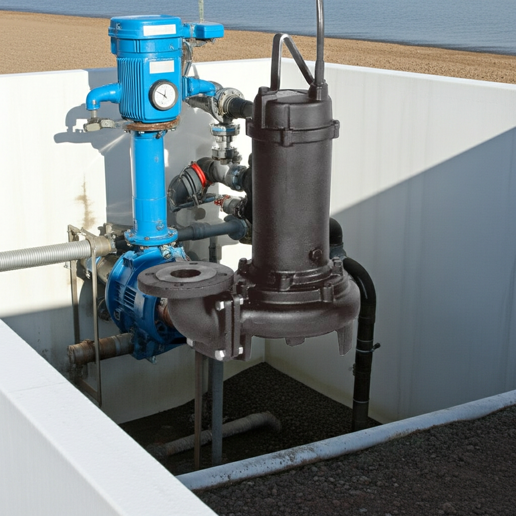 200DL55.5 DL型汚水・汚物用水中ポンプ