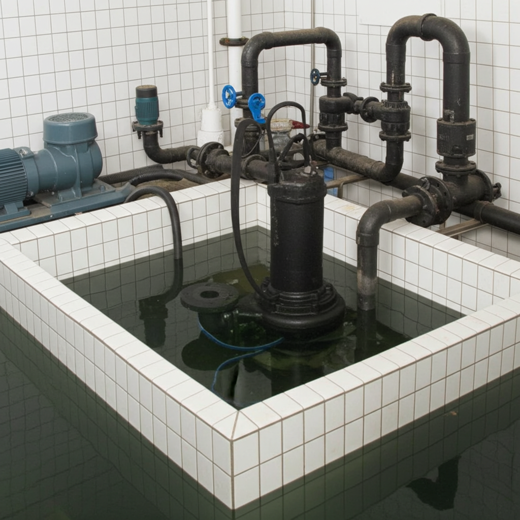 200DL511 DL型汚水・汚物用水中ポンプ