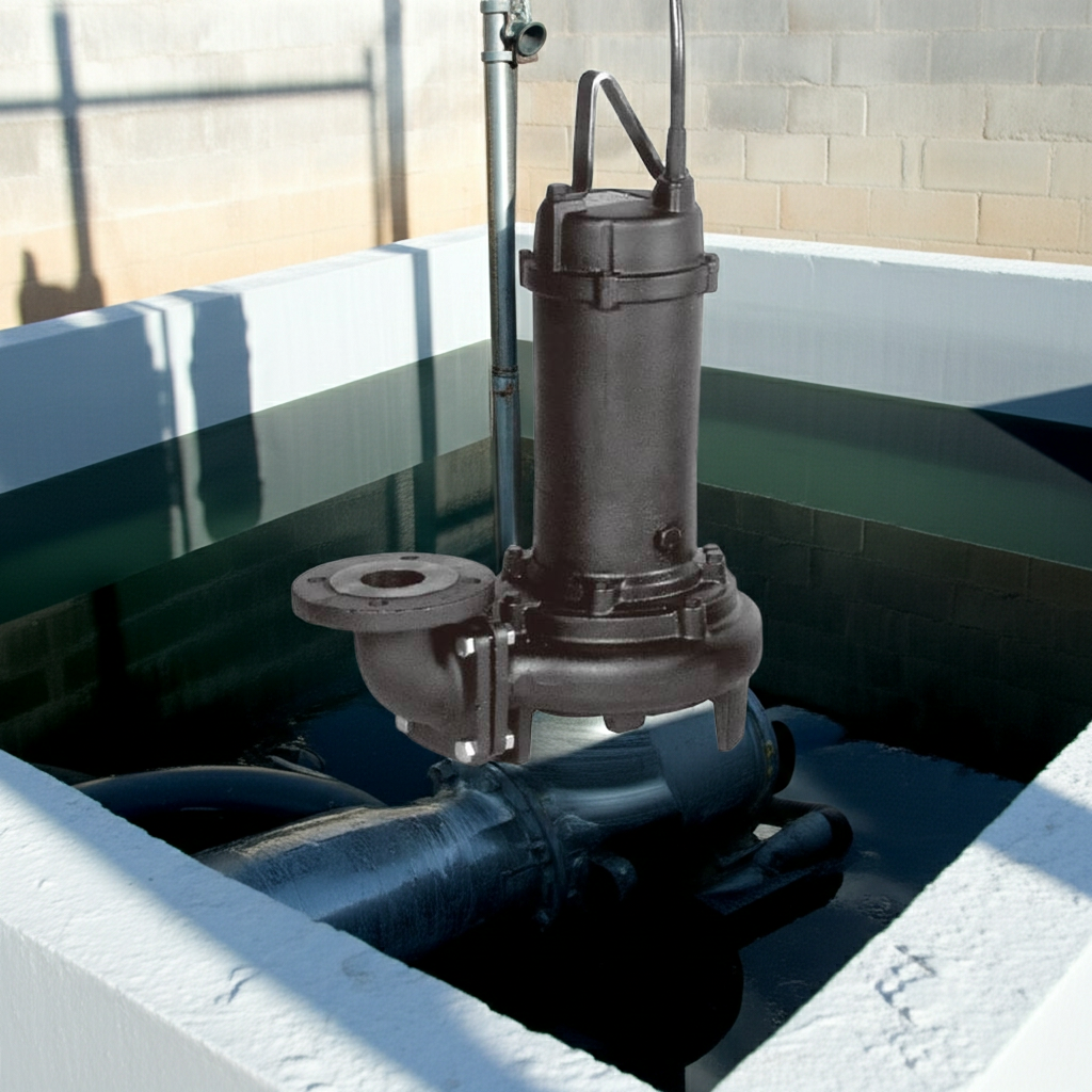 200DL515 DL型汚水・汚物用水中ポンプ