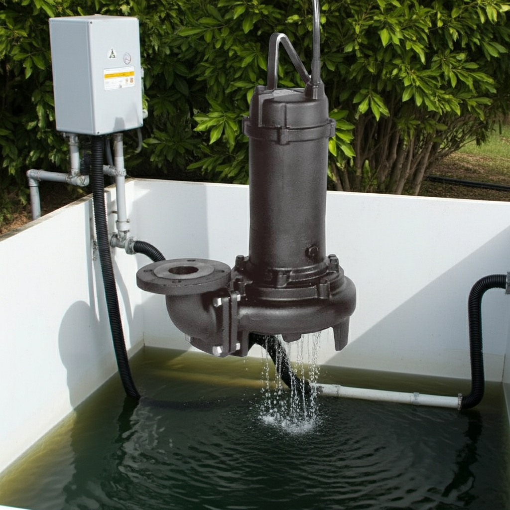 200DL522 DL型汚水・汚物用水中ポンプ