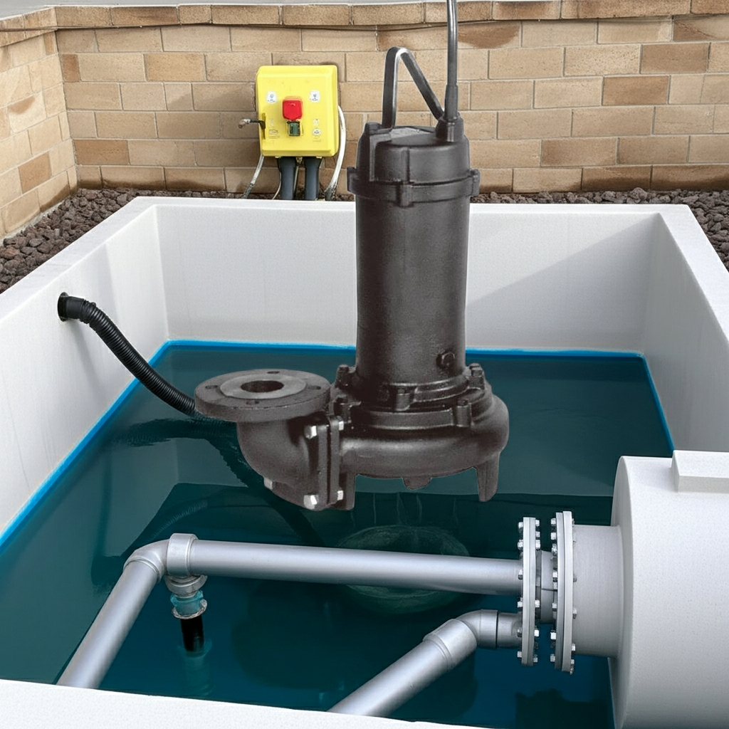 65DL618A DL型汚水・汚物用水中ポンプ