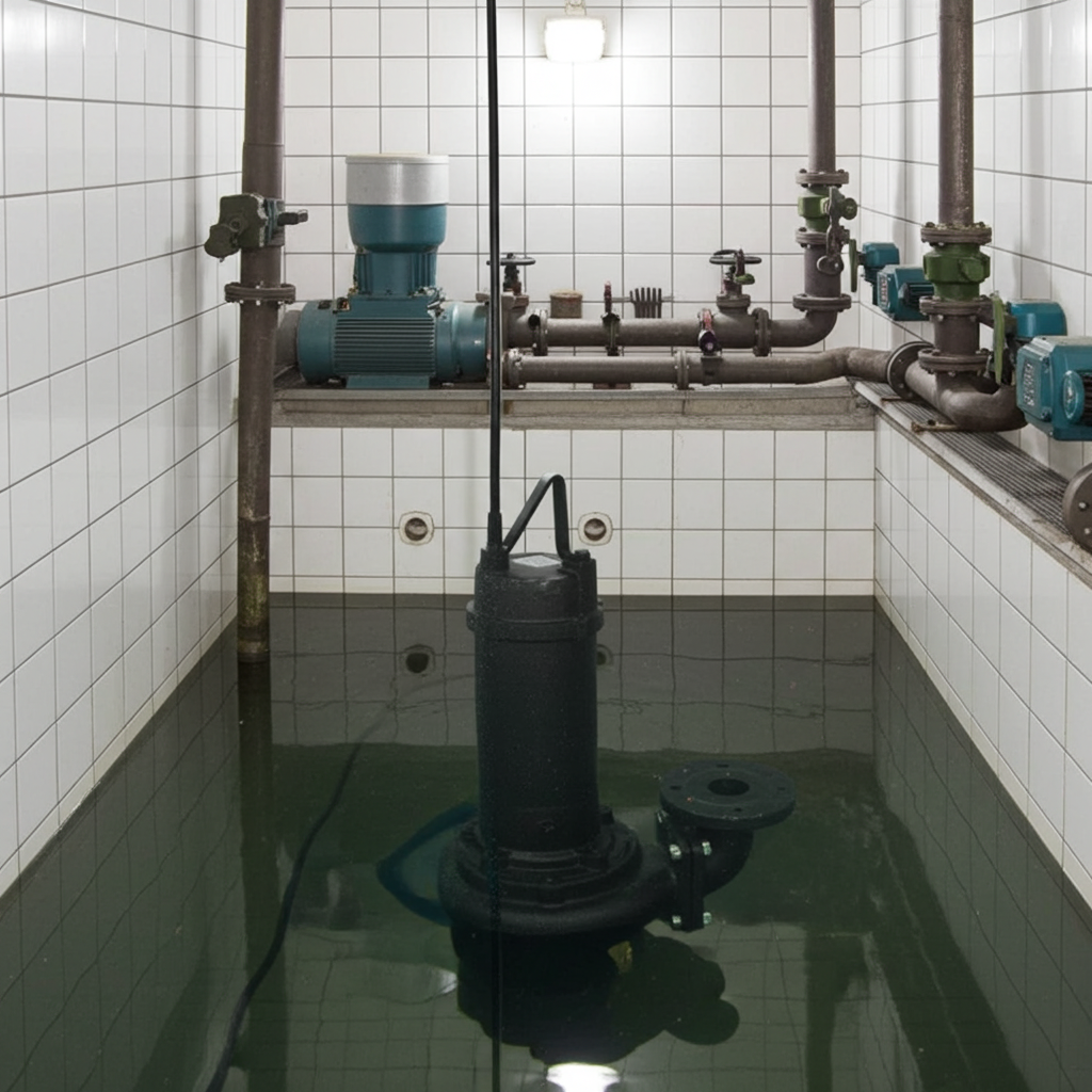 80DLC611 DL型汚水・汚物用水中ポンプ