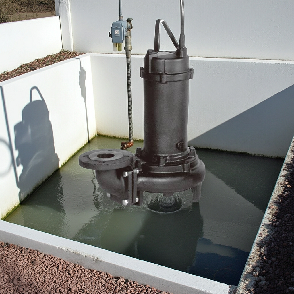 80DL615A DL型汚水・汚物用水中ポンプ