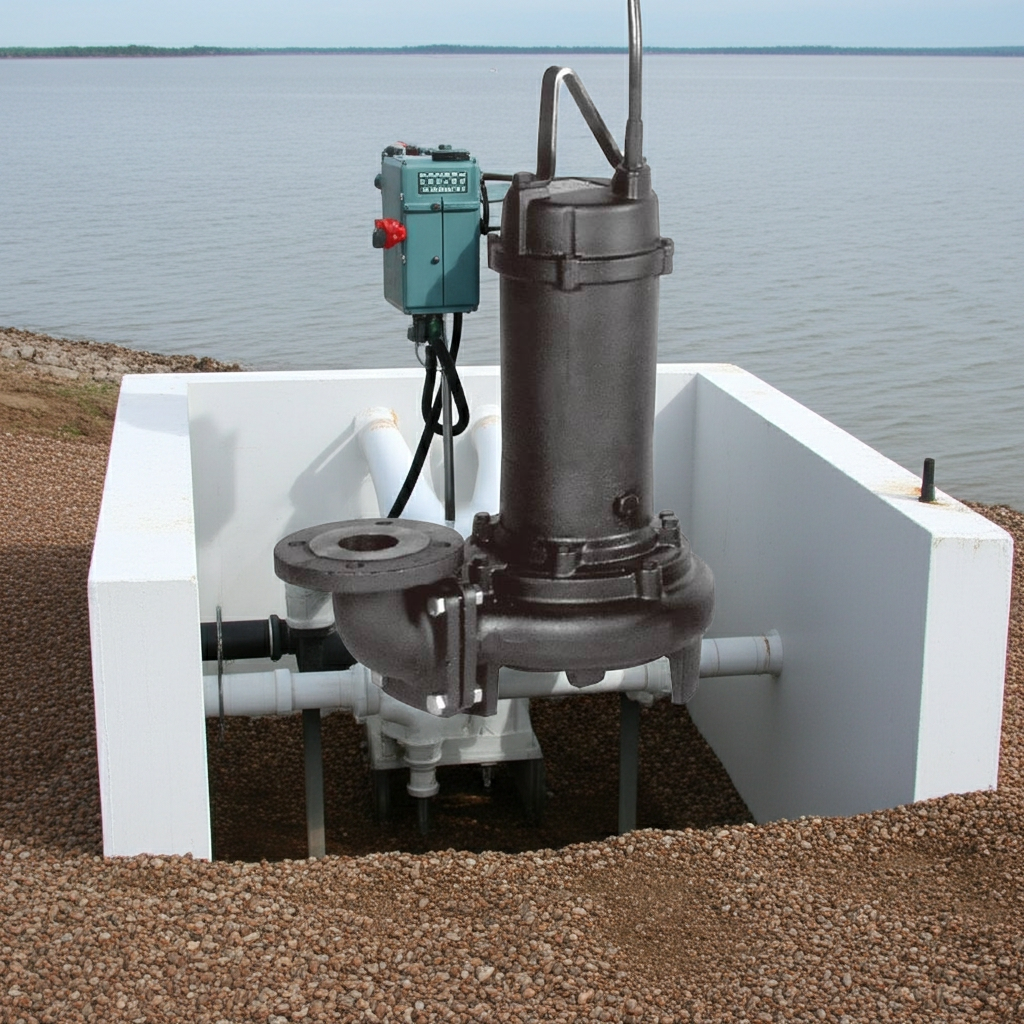 80DL618A DL型汚水・汚物用水中ポンプ