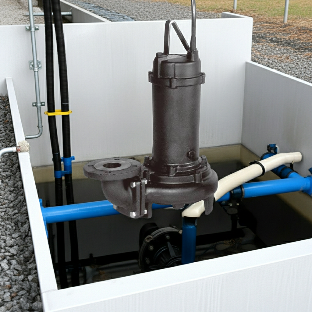 80DL622A DL型汚水・汚物用水中ポンプ