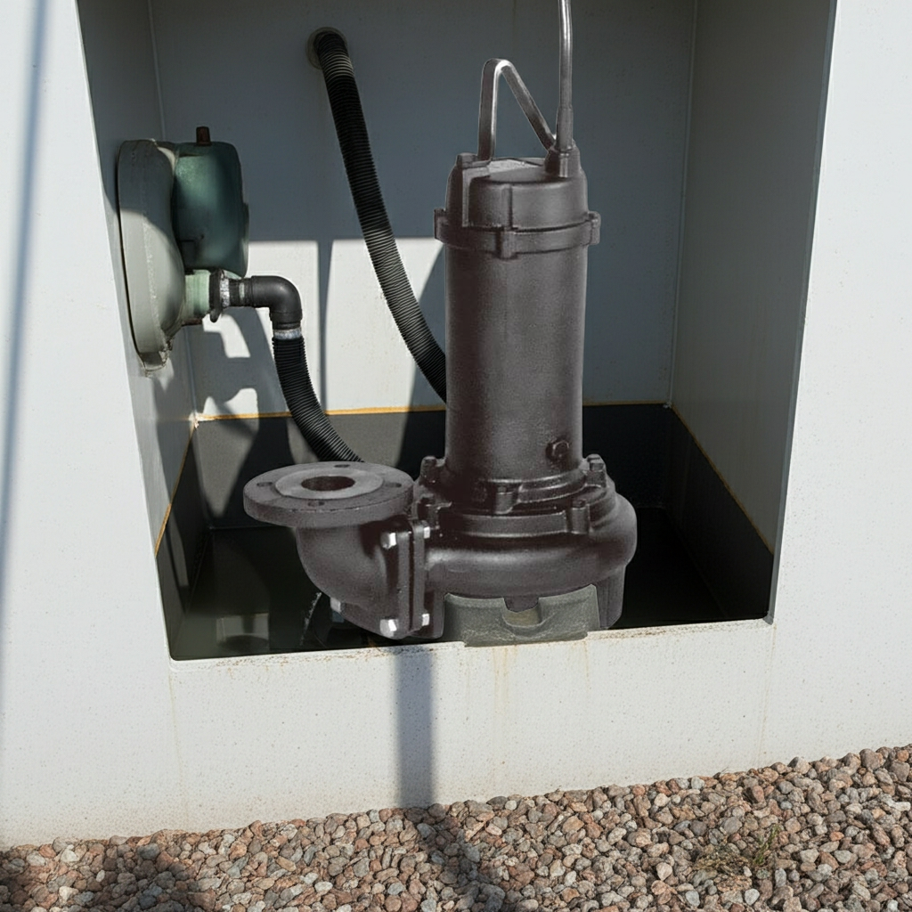 100DLC611 DL型汚水・汚物用水中ポンプ