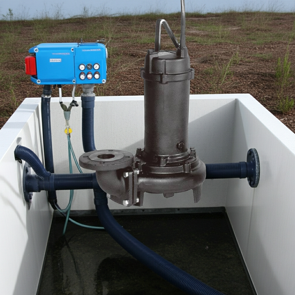 100DL615 DL型汚水・汚物用水中ポンプ