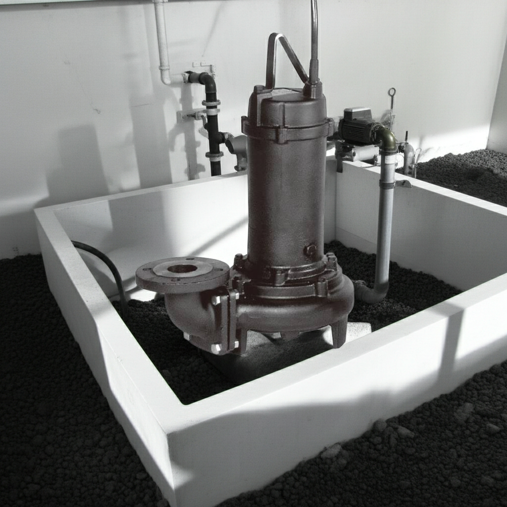 100DL618  DL型汚水・汚物用水中ポンプ