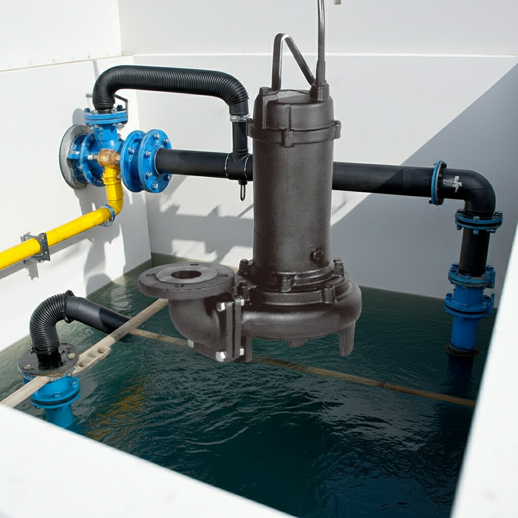 150DL637 DL型汚水・汚物用水中ポンプ