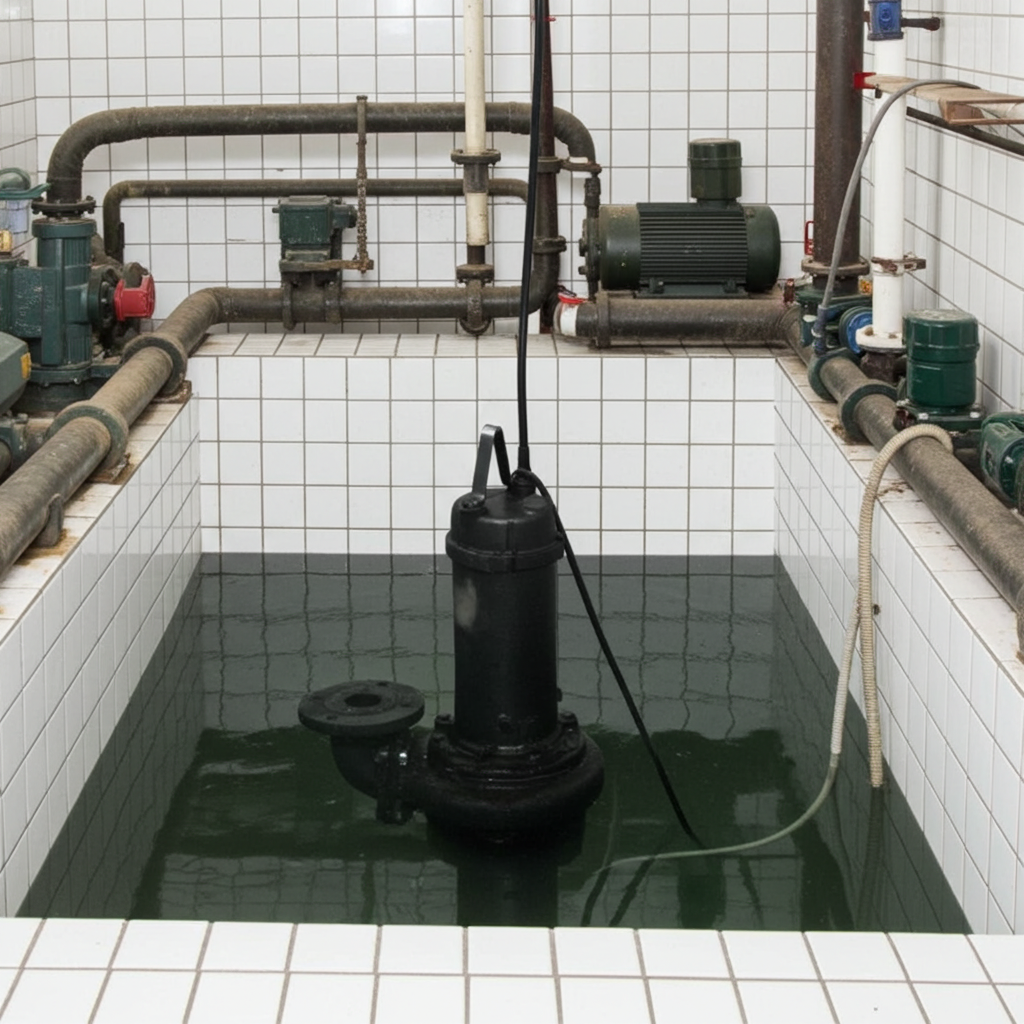 200DL618 DL型汚水・汚物用水中ポンプ