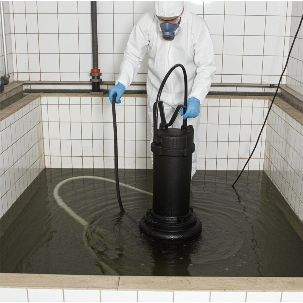 200DL630 DL型汚水・汚物用水中ポンプ