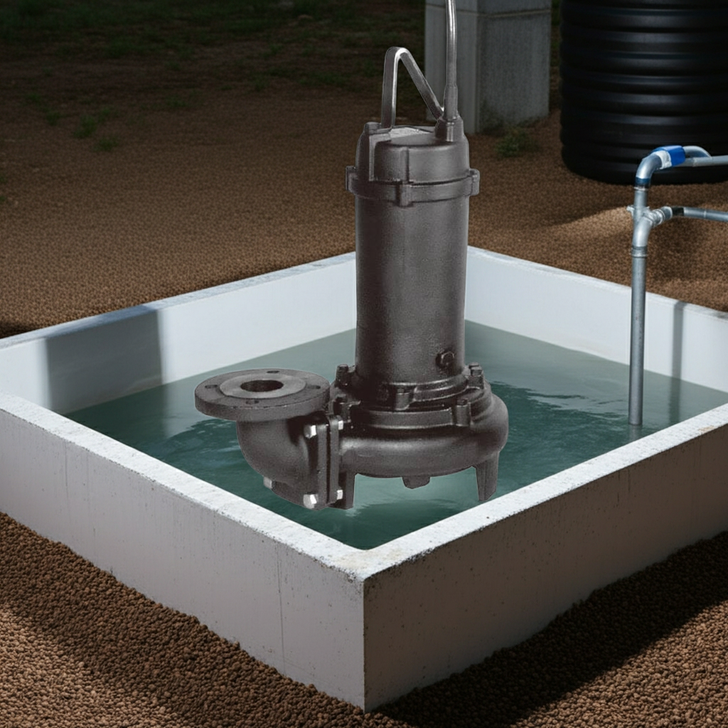 200DL637 DL型汚水・汚物用水中ポンプ