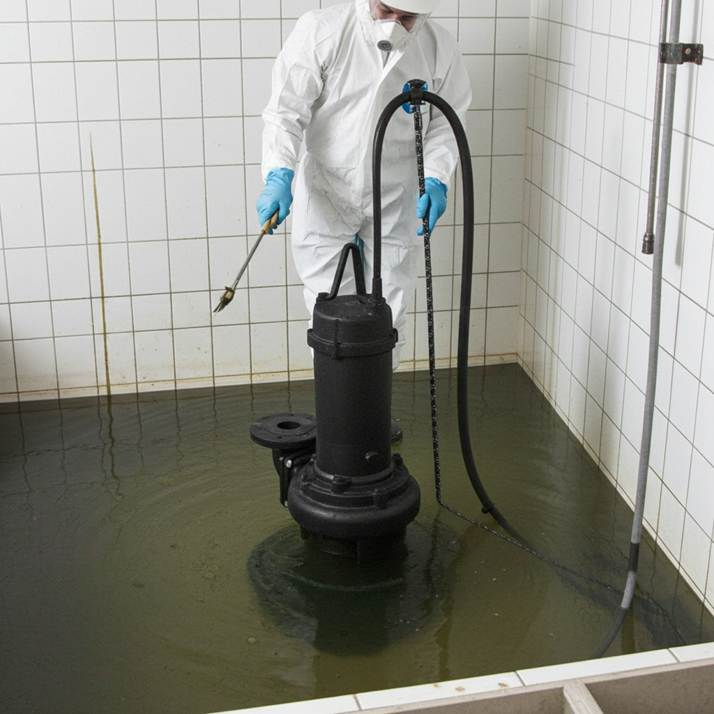 200DL645 DL型汚水・汚物用水中ポンプ