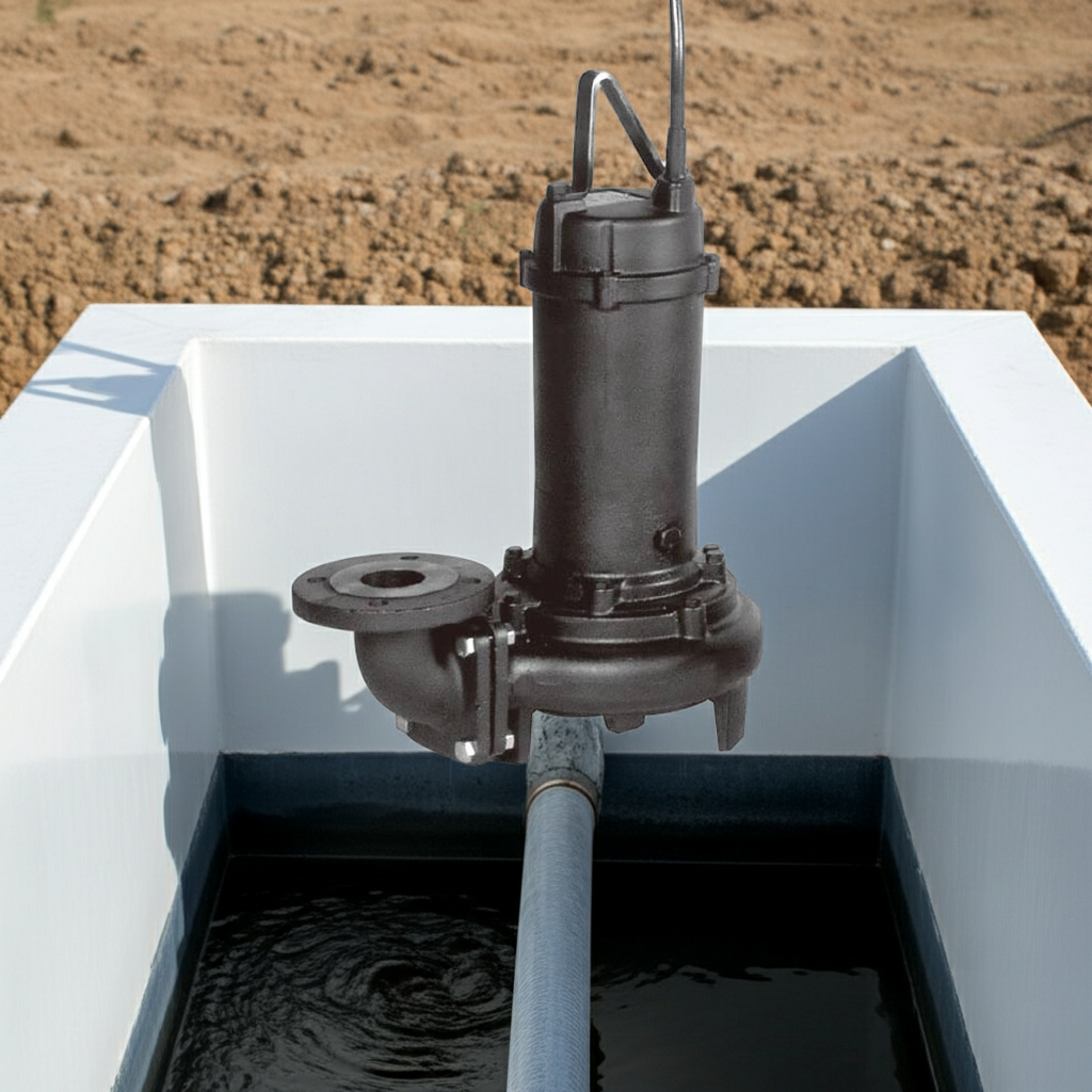 250DL645 DL型汚水・汚物用水中ポンプ