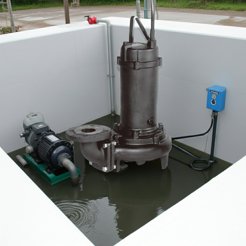 300DL622 DL型汚水・汚物用水中ポンプ