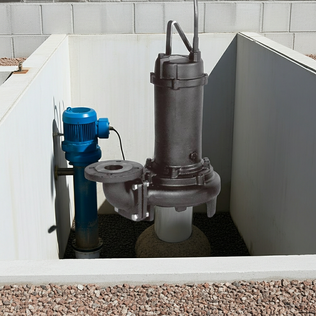 300DL630 DL型汚水・汚物用水中ポンプ