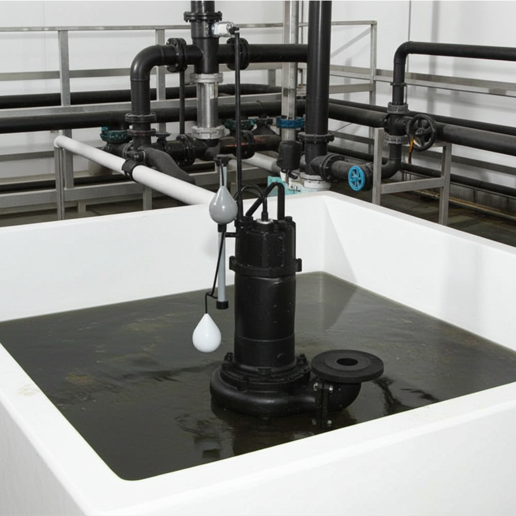 80DLA52.2 DLA型汚水・汚物用水中ポンプ