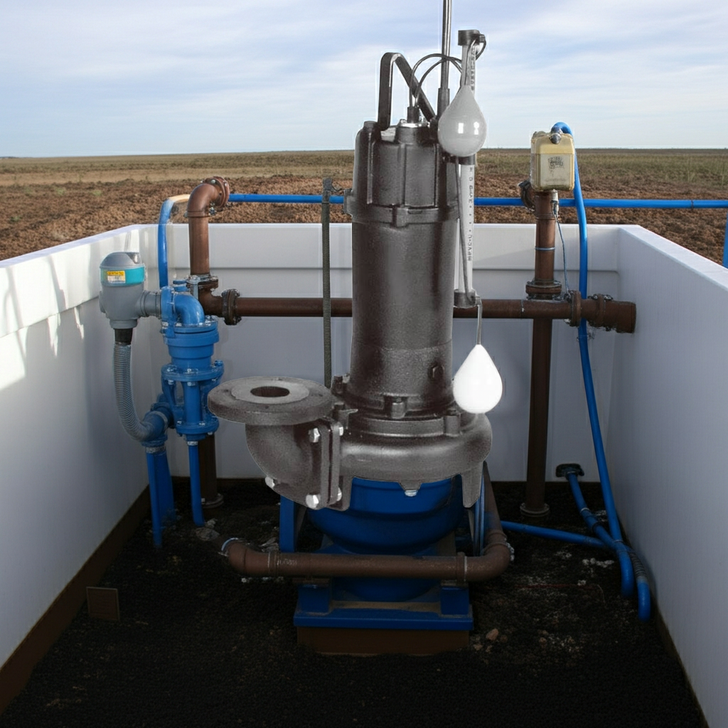 80DLA53.7 DLA型汚水・汚物用水中ポンプ