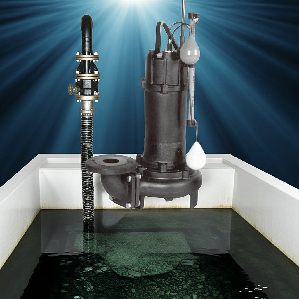 80DLA63.7 DLA型汚水・汚物用水中ポンプ