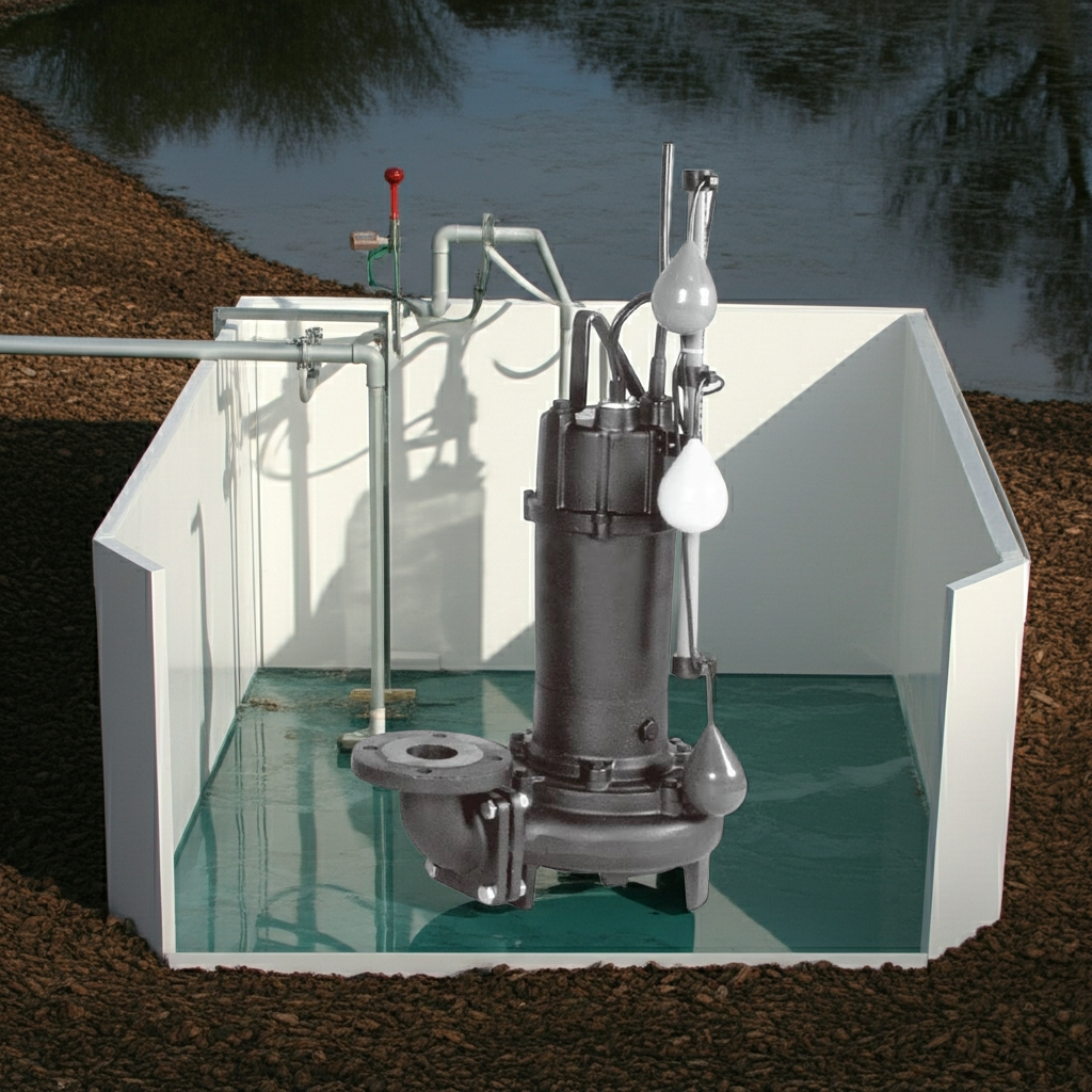 80DLJ61.5 DLJ型汚水・汚物用水中ポンプ