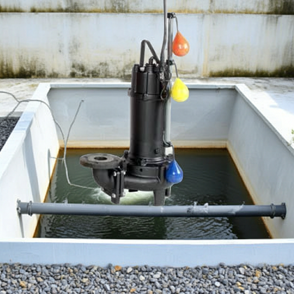 80DV2J6.75A DV2J型汚物用ﾎﾞﾙﾃｯｸｽ水中ﾎﾟﾝﾌﾟ