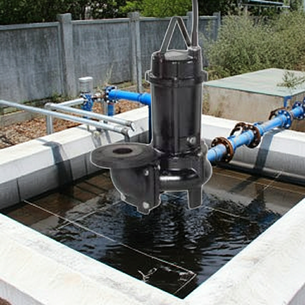 80DV2H5.75A DV2H型汚物用ﾎﾞﾙﾃｯｸｽ水中ﾎﾟﾝﾌﾟ（高液温仕様）